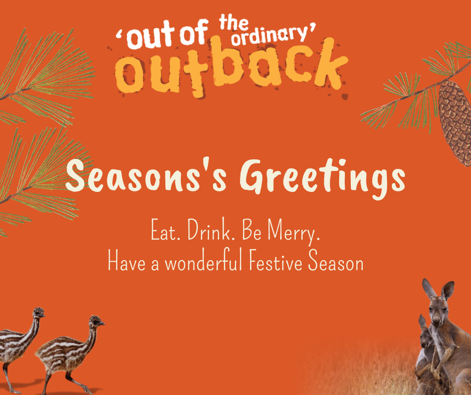Season's Greetings and 2022 New Year Cheer from the NSW Outback